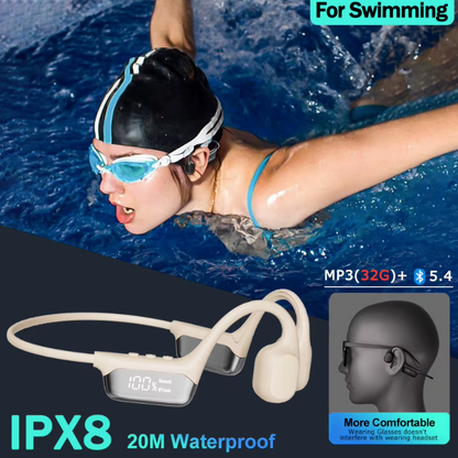 Bone Conduction Waterproof Headphones